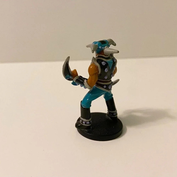 1996 Yugioh Dungeon Dice Monsters Vorse Raider ST 05 Mini Figure 1.75 Inch Tall - Picture 5 of 11